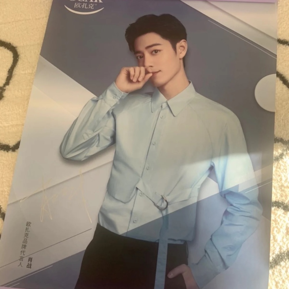 Ocak x Xiao Zhan [Posters x2; figure cards x 3]